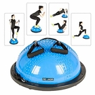 Pearl Blue Pilates Fitness Balance Half Ball Workout Equipment For Strength Training