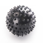 Black Yoga Gym Spiky Massage Ball Trigger Points Therapy Ball Non Toxic