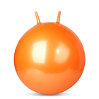 Orange Hip Hop Space Hopper Ball 18 Inch For Ages 3 - 6 Kangaroo Bouncer
